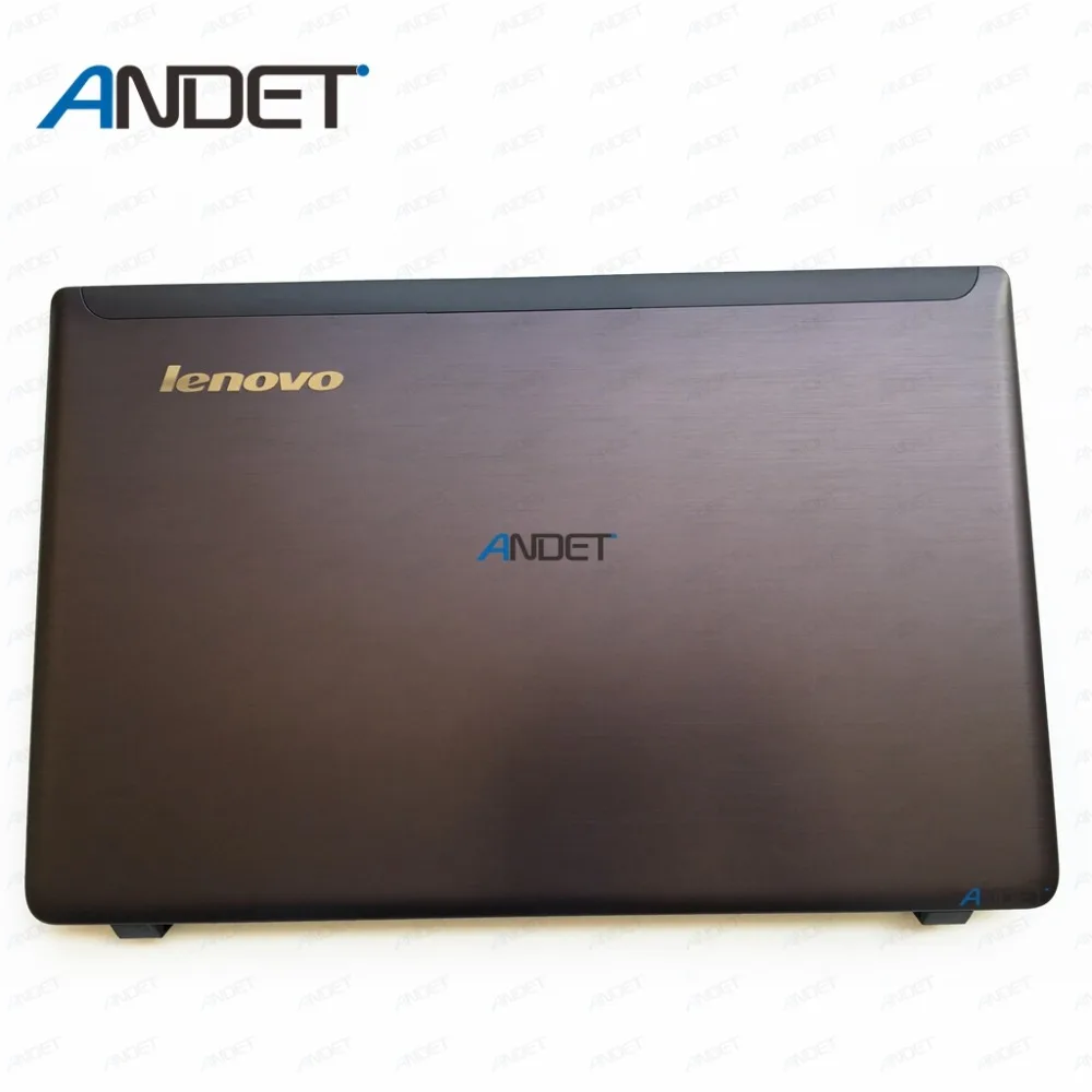 Оригинальный ЖК экран с задней крышкой для Lenovo Z570 Z575 15 6 дюйма ноутбук антенной