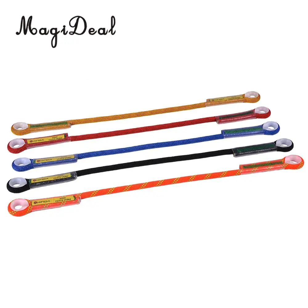MagiDeal Outdoor Climbing Equipment 22KN Nylon Lifting Sling Mountaineering Rescue Safety Rope Harness Fall Protection Lanyard | Спорт и