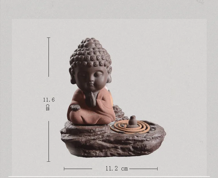 Конус для благовоний с керамической подвеской из исинской глины 20 шт.|incense burner|coil