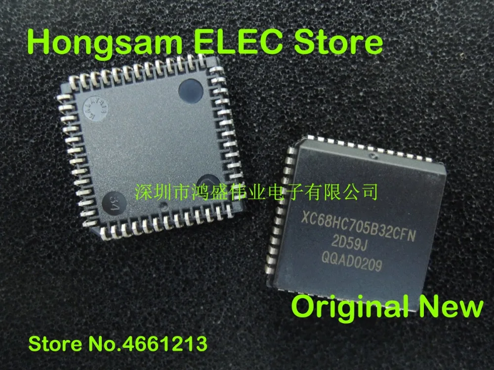 (1 шт.) XC68HC705B32CFN XC85541CFN XC85535CFN 100% оригинальный новый и без данных|Коннекторы разъёмы|