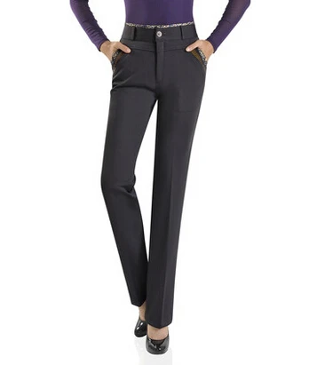 Новое поступление высокая талия черный коричневого цвета хаки свободного покроя