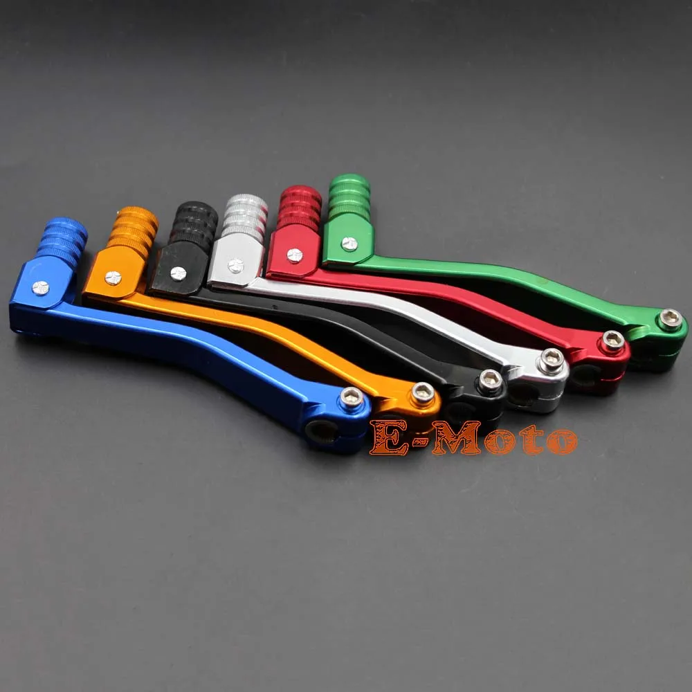 Синий алюминиевый складной рычаг переключения передач для XR CRF 50 70 100 125