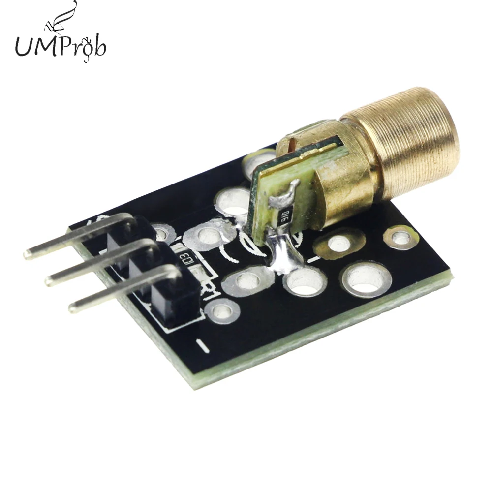 10 шт./лот KY-008 3pin 650nm красный лазерный передатчик Dot диод Медная головка модуль для arduino DIY Kit KY008