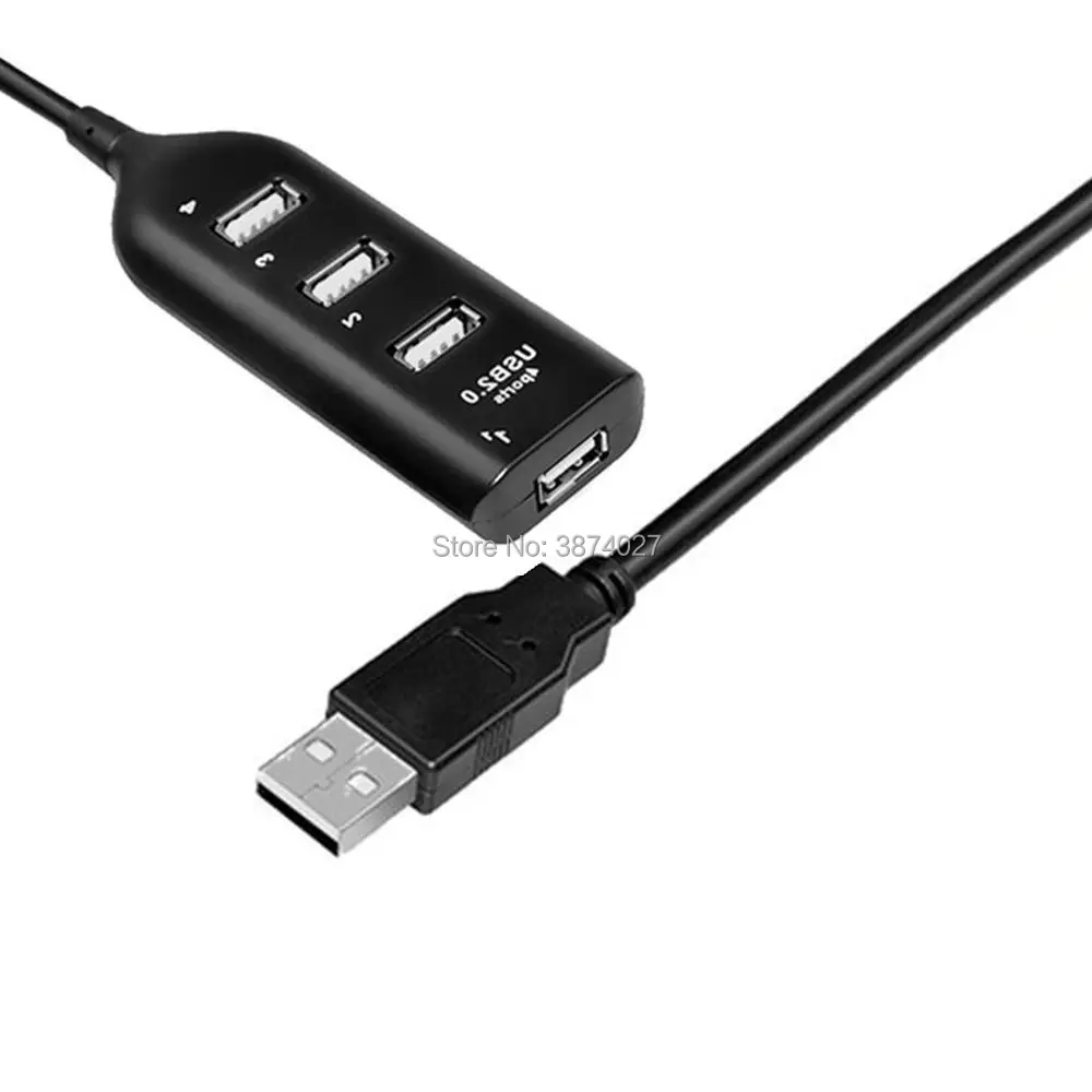 Высокоскоростной USB 2 0 концентратор 4 порта 480 Мбит/с концентраторы для ноутбука