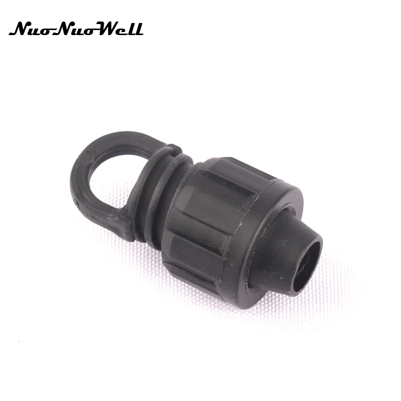 50 шт NuoNuoWell 5/8 &quot16 мм шланг Конец капельного скотча замок соединитель для сада