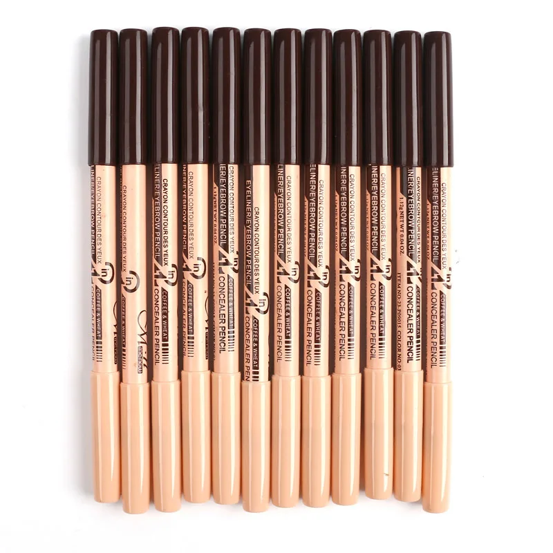Menow 12PCS Concealer&ampeyebrow Pencil 2 in 1 Makeup Two-head Professional Concealers Face Powder maquiagem dropshipping | Красота и