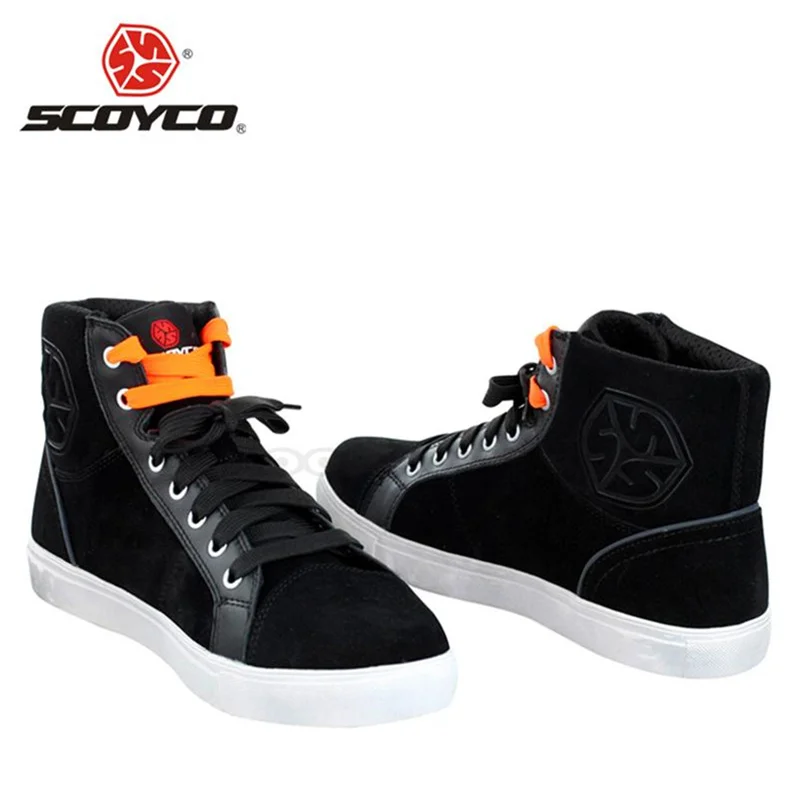 SCOYCO/мотоциклетные ботинки модная повседневная одежда обувь для езды на