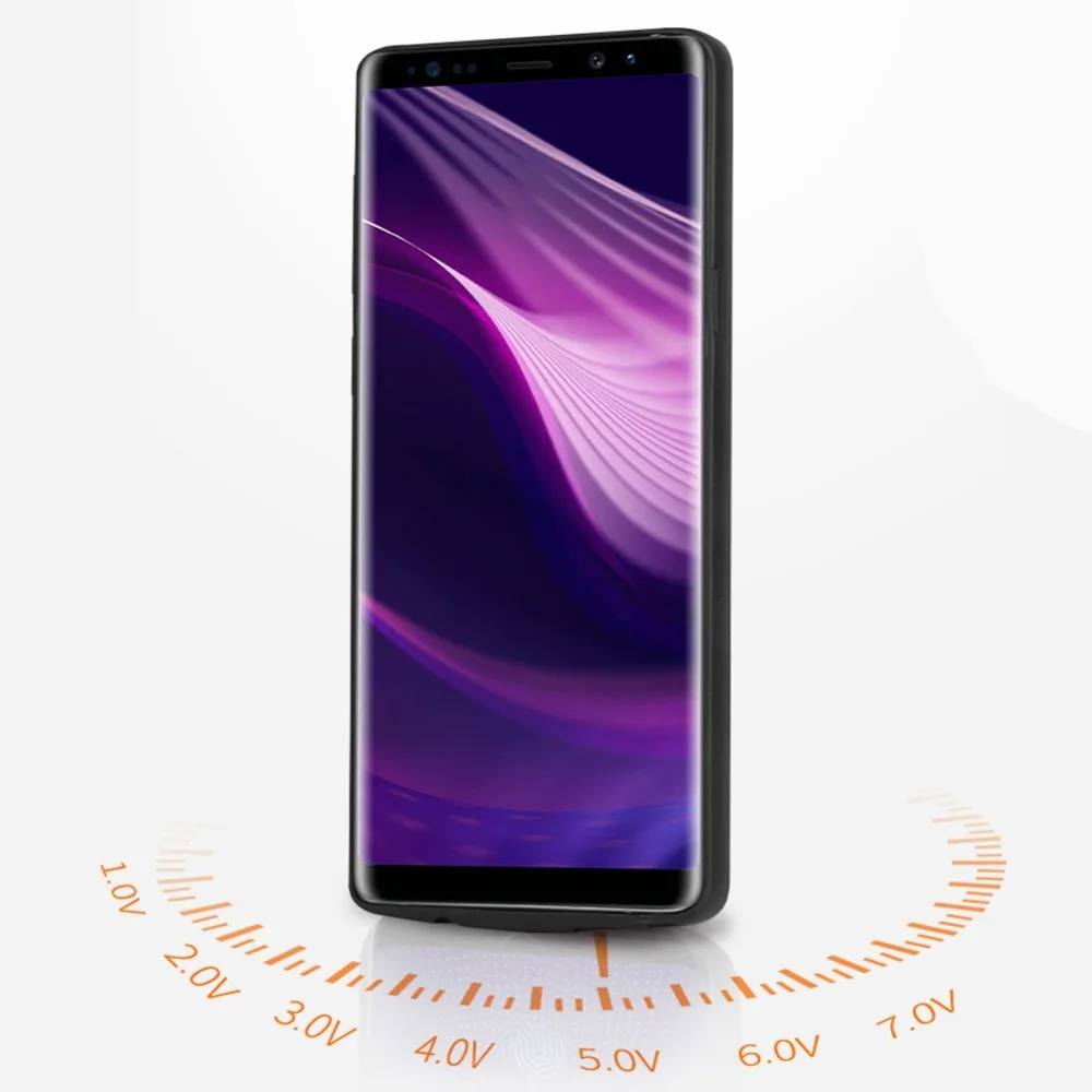 Чехол-аккумулятор для samsung Galaxy Note 9, умное зарядное устройство 5000 мА/ч, внешний аккумулятор для samsung Note 9, чехол-крышка для аккумулятора Note9