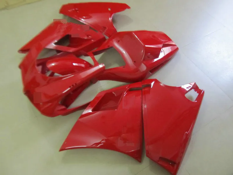 Комплект обтекателей DUCATI Mold для 748 916 996 998 03 04 05 2003 2005 Горячие красные Обтекатели + 7