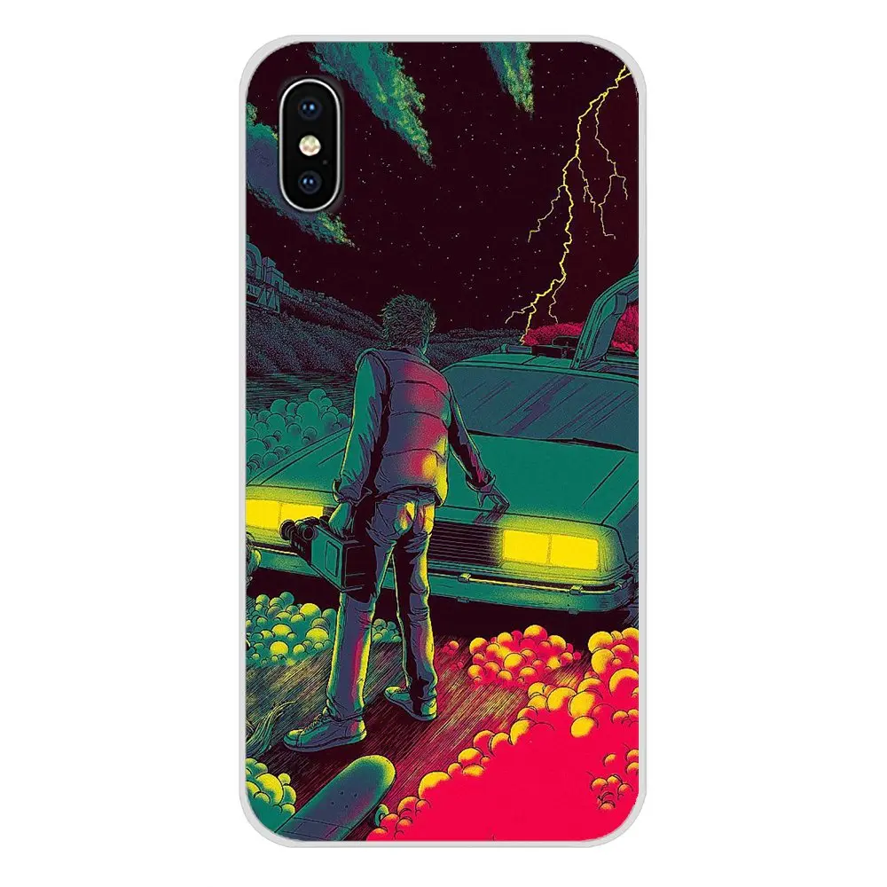 Для Oneplus 3t 5T 6T Nokia для детей возрастом 2 3 5 6 8 9 230 3310 1 7 Plus 2017 2018 Back to the Future DeLorean Time Machine