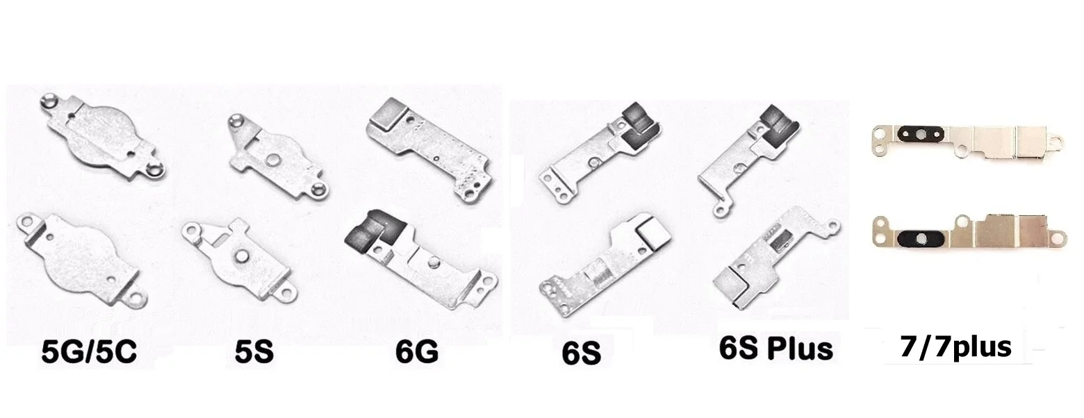 Подлинная металлическая кнопка «Домой» кронштейн для iPhone 5 5S 5c SE 6 6s 7 8 plus маленький металлический корпус держатель на кнопку домой гибкий кабель Запчасти