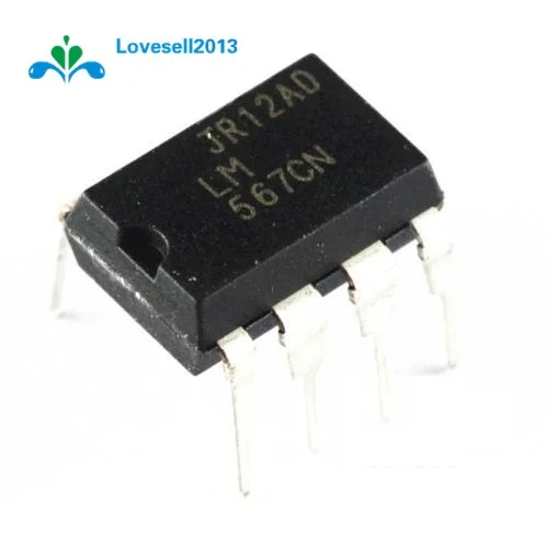 10 шт. IC LM567CN LM567 567 DIP8 TONE декодер Новый | Электроника