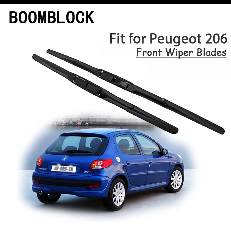 

Щетки стеклоочистителя BOOMBLOCK для Peugeot 207, хэтчбек, седан, 207, CC, 2006-2012, 2 шт.