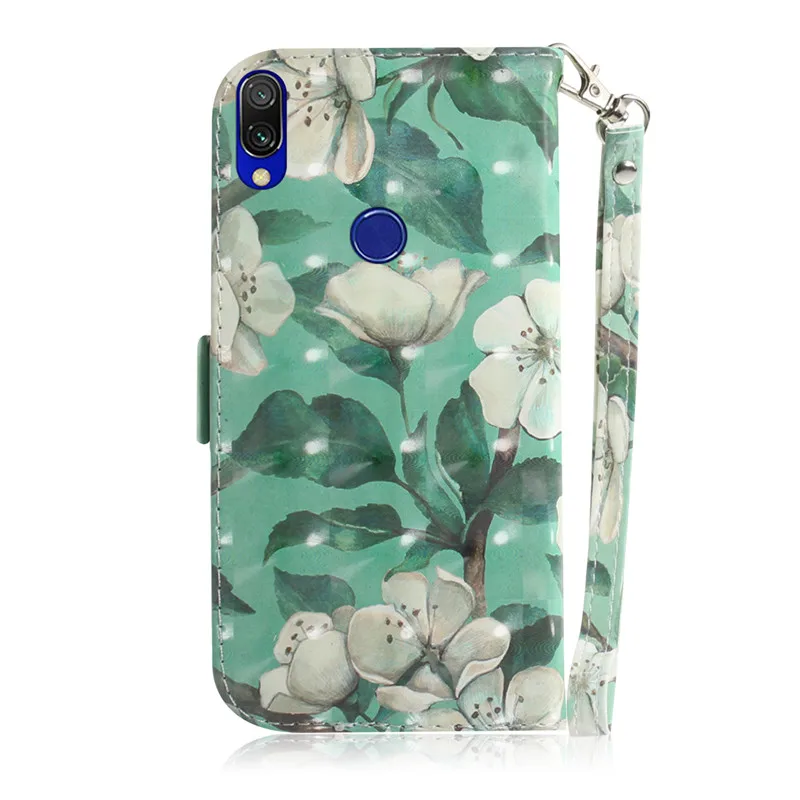 Чехол для телефона Etui, чехол для Xiaomi Redmi 6 pro 6A 7 7A S2 Y2 Note 7 Note 6 K20 Pro, чехол с 3D кошкой, пандой, откидной Чехол