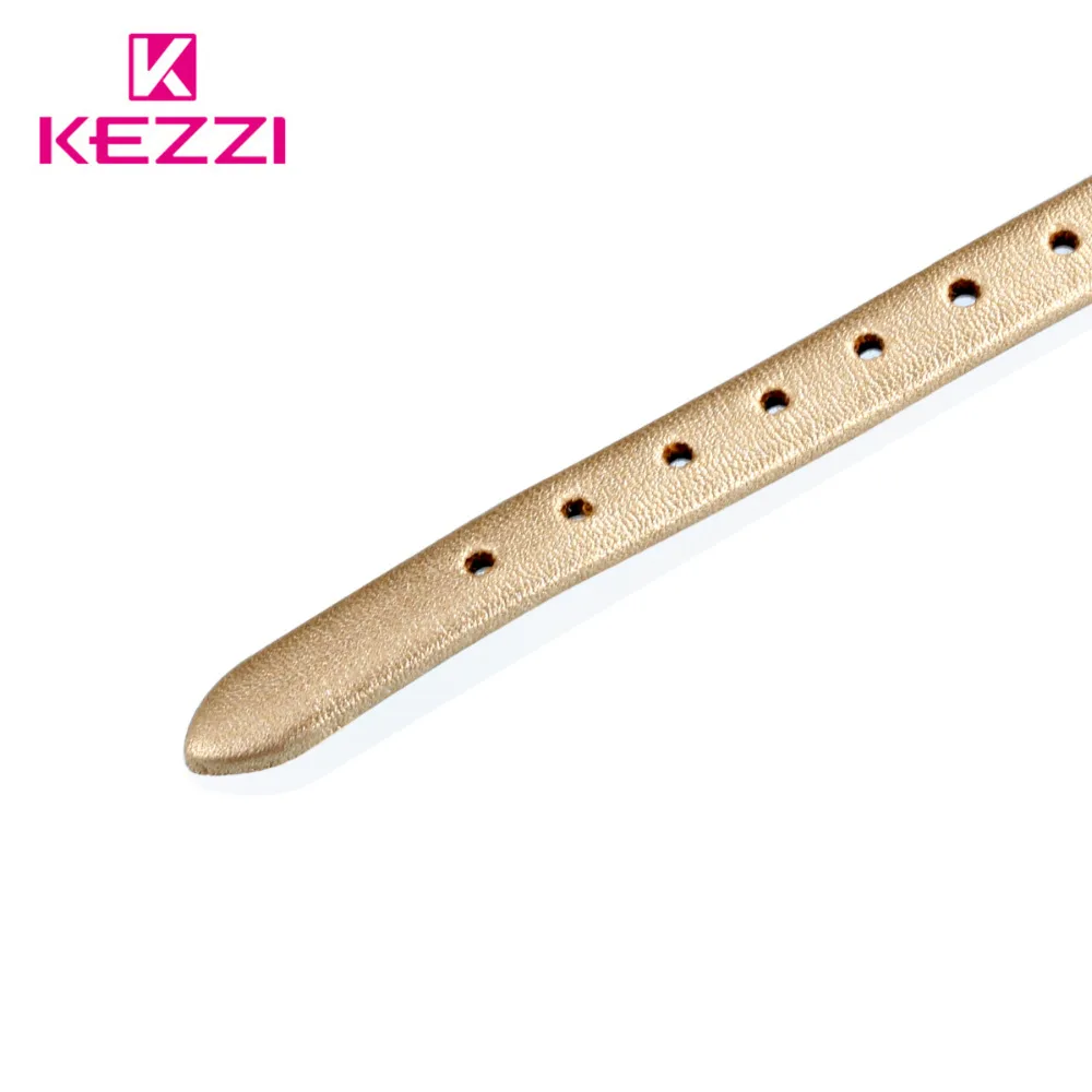 Женские наручные часы KEZZI роскошные брендовые кварцевые под платье Relogio Feminino Montre