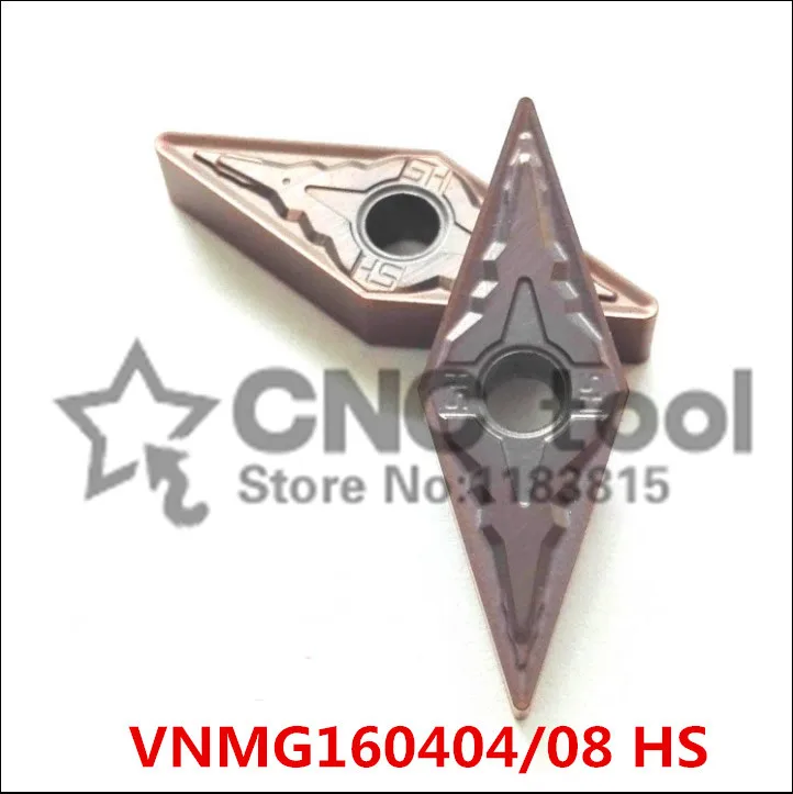 

10PCS VNMG160404 HS/ VNMG160408 HS carbide CNC inserts,CNC lathe tool,apply to stainless steel and steel processing,MVUNR/MVQNR