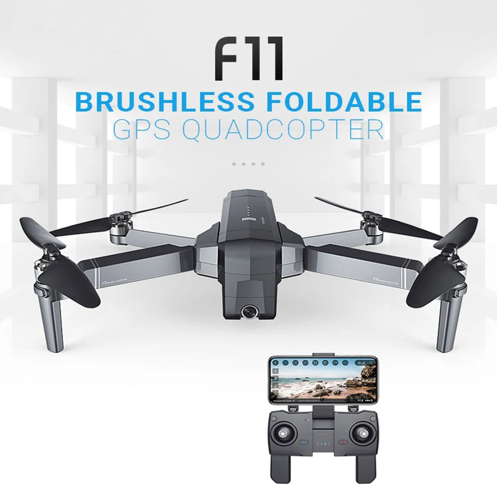 F11 GPS 5G Wifi FPV с камерой 1080P 25 минут время полета бесщеточный селфи Дрон Квадрокоптер