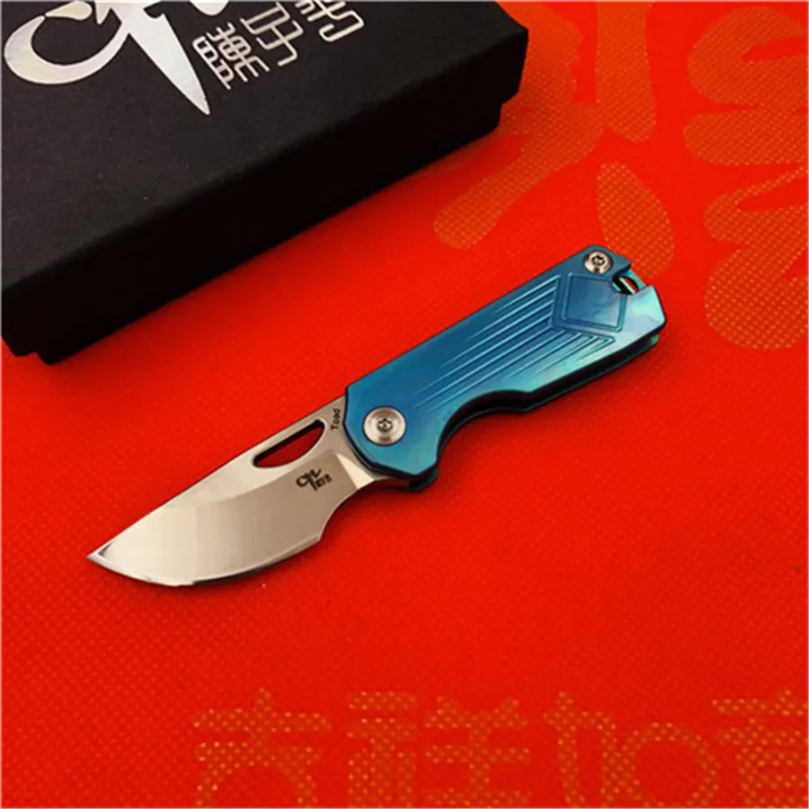 CH CH3515Flipper складной нож s35vn лезвие титановая ручка Открытый Отдых выживания Охота карманные фрукты Кухонные Ножи EDC инструменты