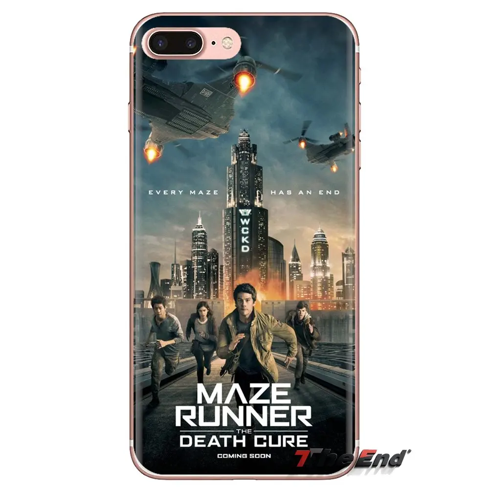 Прозрачные мягкие чехлы для Samsung Galaxy J1 J2 J3 J4 J5 J6 J7 J8 Plus 2018 Prime 2015 2016 2017 Maze Runner The Death Cure