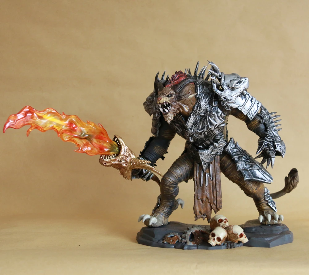 

Vogue Классическая игровая статуя гильдии войн 2 Rytlock Brimstone Коллекционная модель игрушек