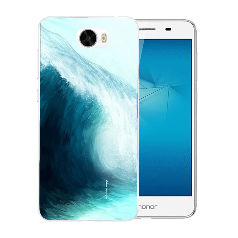 TPU Soft Phone Cases for Huawei Y5 II Y5ii Y52 Cover Volcanic Pattern 5.0&quot Case Silicon Honor 5A LYO-L21 CUN-U29 |