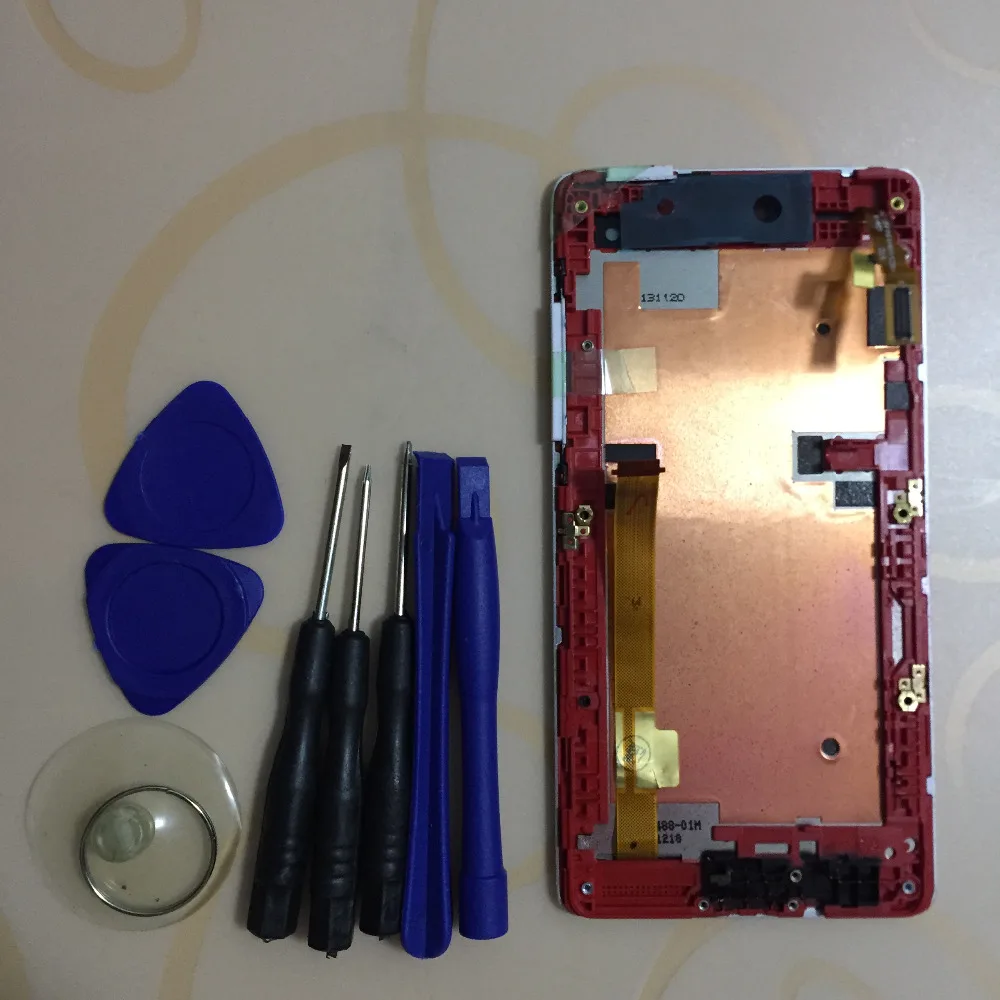 Для HTC Desire 600 полный сенсорный экран дигитайзер сенсорная панель стекло + ЖК