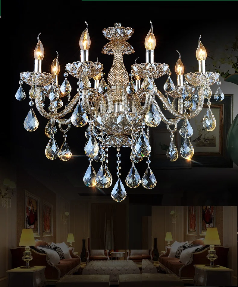 

Chandelier crystal bedroom living room chandelier light crystal lighting chandeliers Luxury Chandelier Lighting
