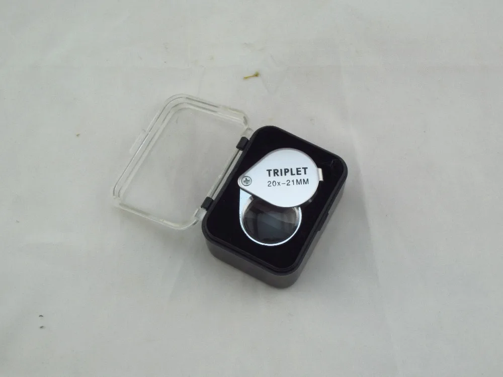 

Free Shipping 3pcs 10x21mm Triplet Jeweler Loupe, Eye Loupe,Gemstone Diamond Jewelry Testing Tool,Jewelry Jade Loupe,Mangifier