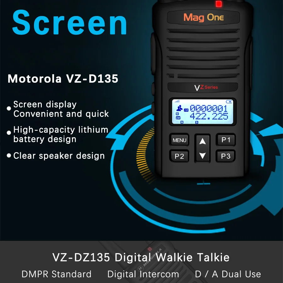 Motorola Vertex Стандартный VZ-D135 рация 128 каналов двухстороннее радио частота УВЧ портативное Любительское радио HF Transceive