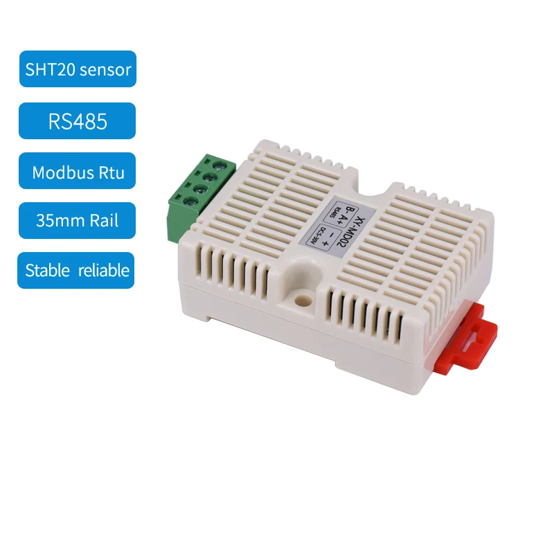 

Temperature and humidity transmitter RS485 Serial Communica temperature Sensors SHT20 Modbus RTU Acquisition Module Transducer