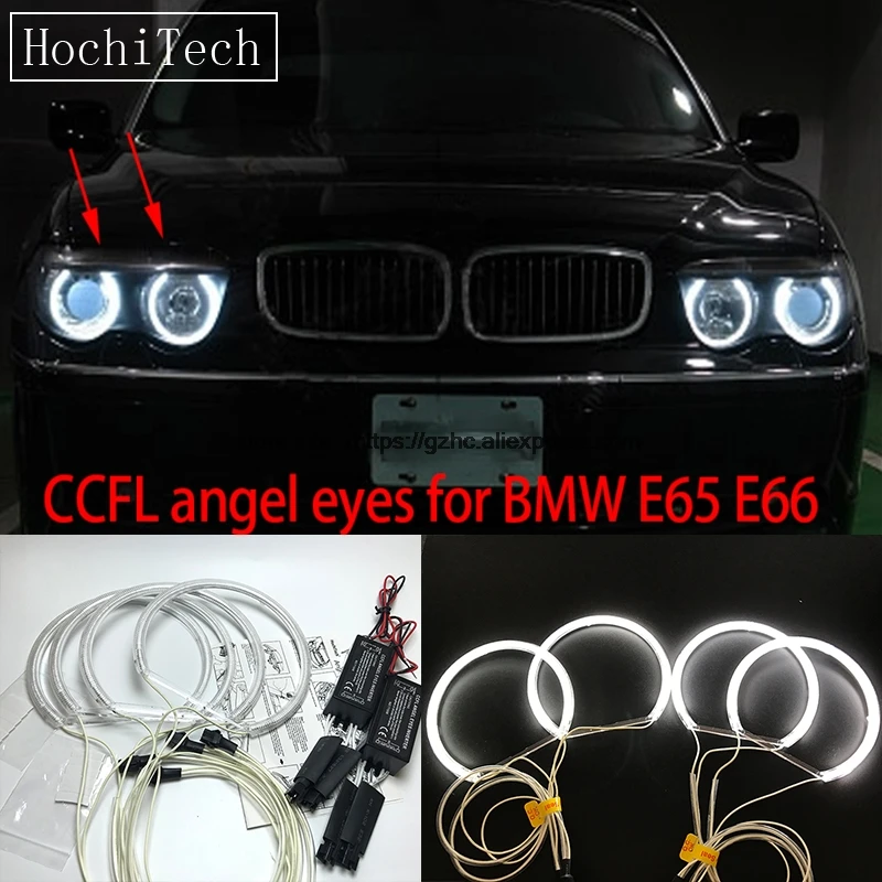 HochiTech Ультраяркий Дневной светильник для BMW E65 E66 Alpina B7 предлицевая сторона CCFL