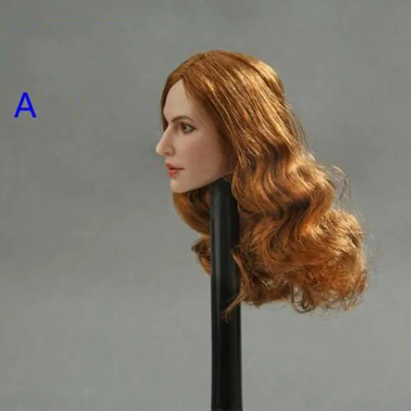 Масштаб 1/6 GC013 женские европейские кудри красоты волосы сексуальная девушка