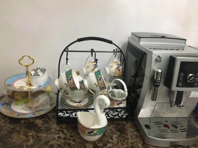 Кухонный стеллаж для хранения, железная кофейная чайная чашка, блюдце, органайзер, украшение дома