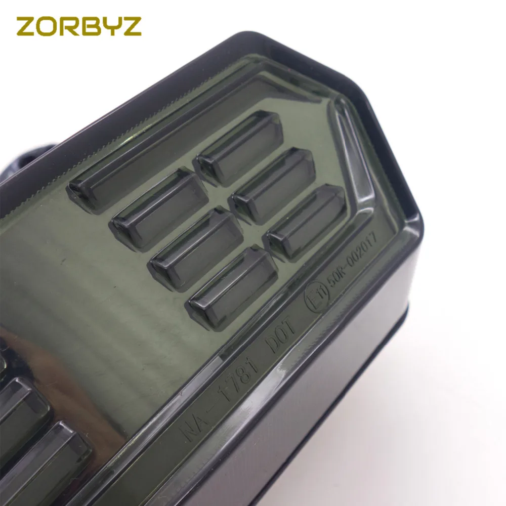 ZORBYZ черный светодиодный хвост тормозной поворотники Light для Honda гром MSX 125 CBR650F CTX700 CTX700N мотоцикл