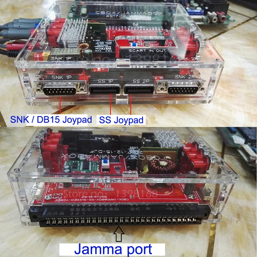 Плата преобразователя JAMMA CBOX высокой мощности на Saturn DB15P джойстик SNK SS геймпад с