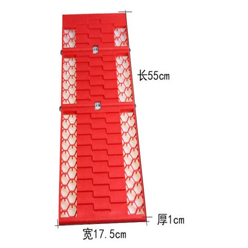 2 шт./лот Складная ручка для шин гусеницы снега грязи песка побега ковриков цепей