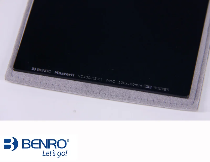 Benro masterh ND16 ND64 ND256 ND1000 100*100 мм квадратный фильтр с нейтральной плотностью