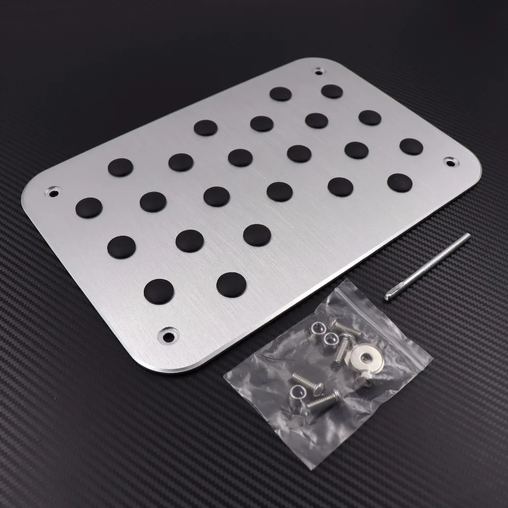 

TTCR-II Modified Accessory For ALFA Romeo Giulia Giulietta MiTo Stelvio 156 4C 8C Disco Volante Foot rest Pedal Pad Floor Mat