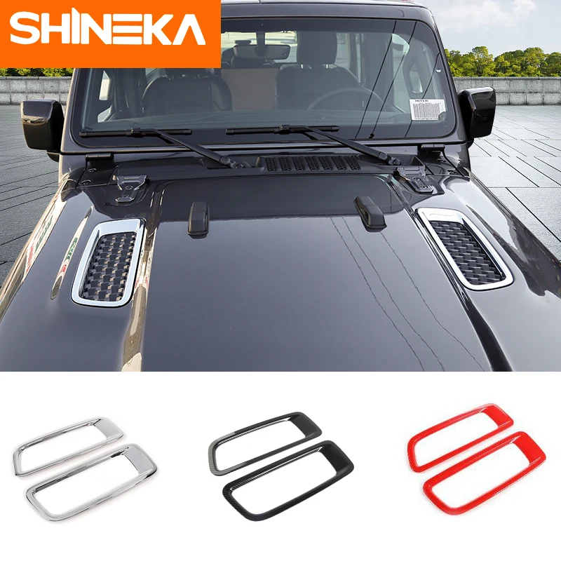 Автомобильная наклейка SHINEKA s для Jeep Wrangler JL 2018 + декоративная накладка на