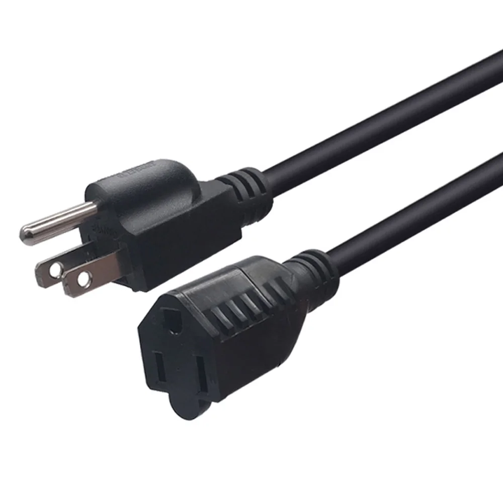 Удлинительный кабель JORINDO 1 м/3 фута NEMA 5 15P до 15R AC 3 prong США от male 15R|Электрические