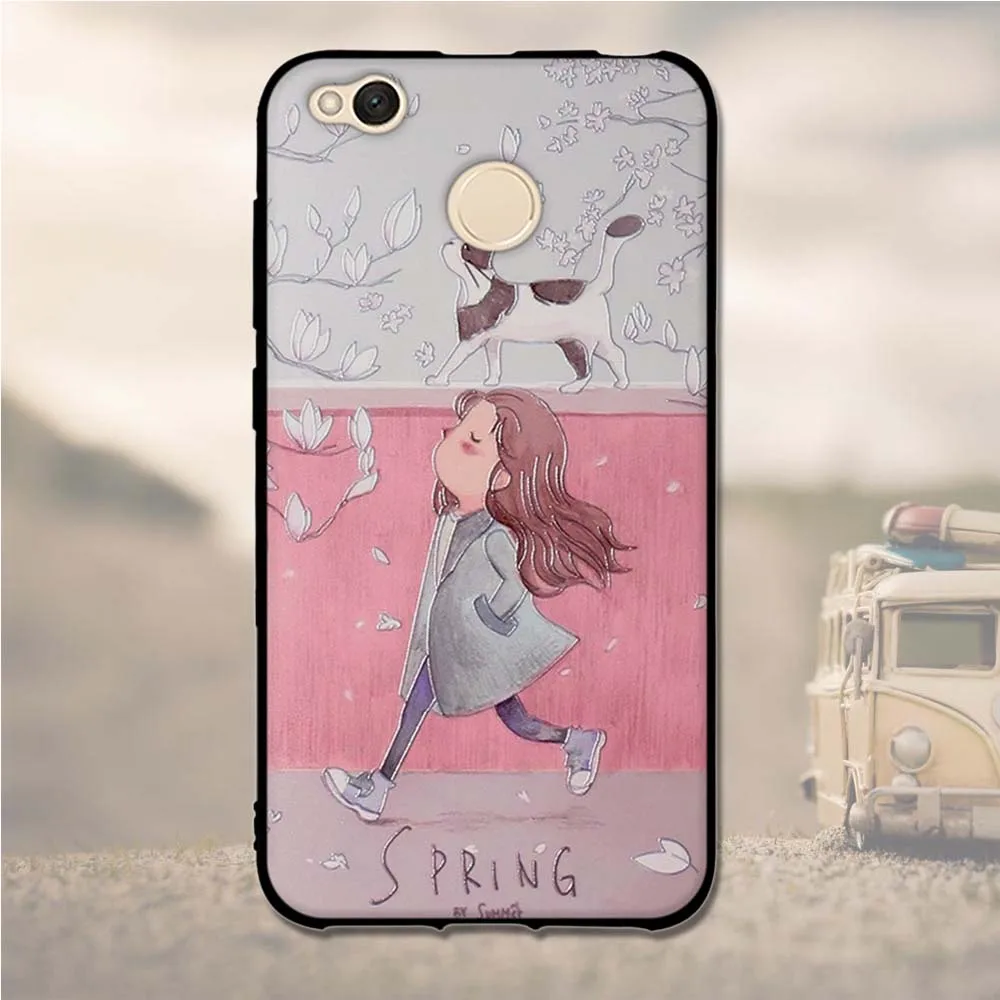 Чехол с 3D рисунком для Xiaomi Redmi 4X, чехол 5,", Мягкий ТПУ силиконовый чехол на заднюю панель, чехол s для Xiaomi Redmi 4X Redmi 4 X, чехол для телефона, fundas