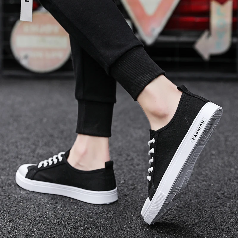 Men Casual Shoes 2019 Canvas Breathable Walking | Обувь