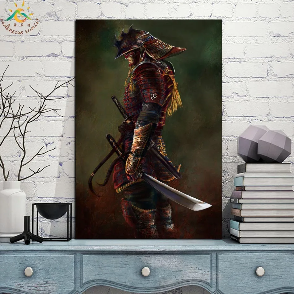 Современная Настенная Художественная печать и постер рамка Свиток в рамке холст