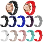 20 мм силиконовый браслет ремешок для Samsung Galaxy 42 мм часы и Шестерня S2 браслет для garmin vivoactive 3 Amazfit Bip Band