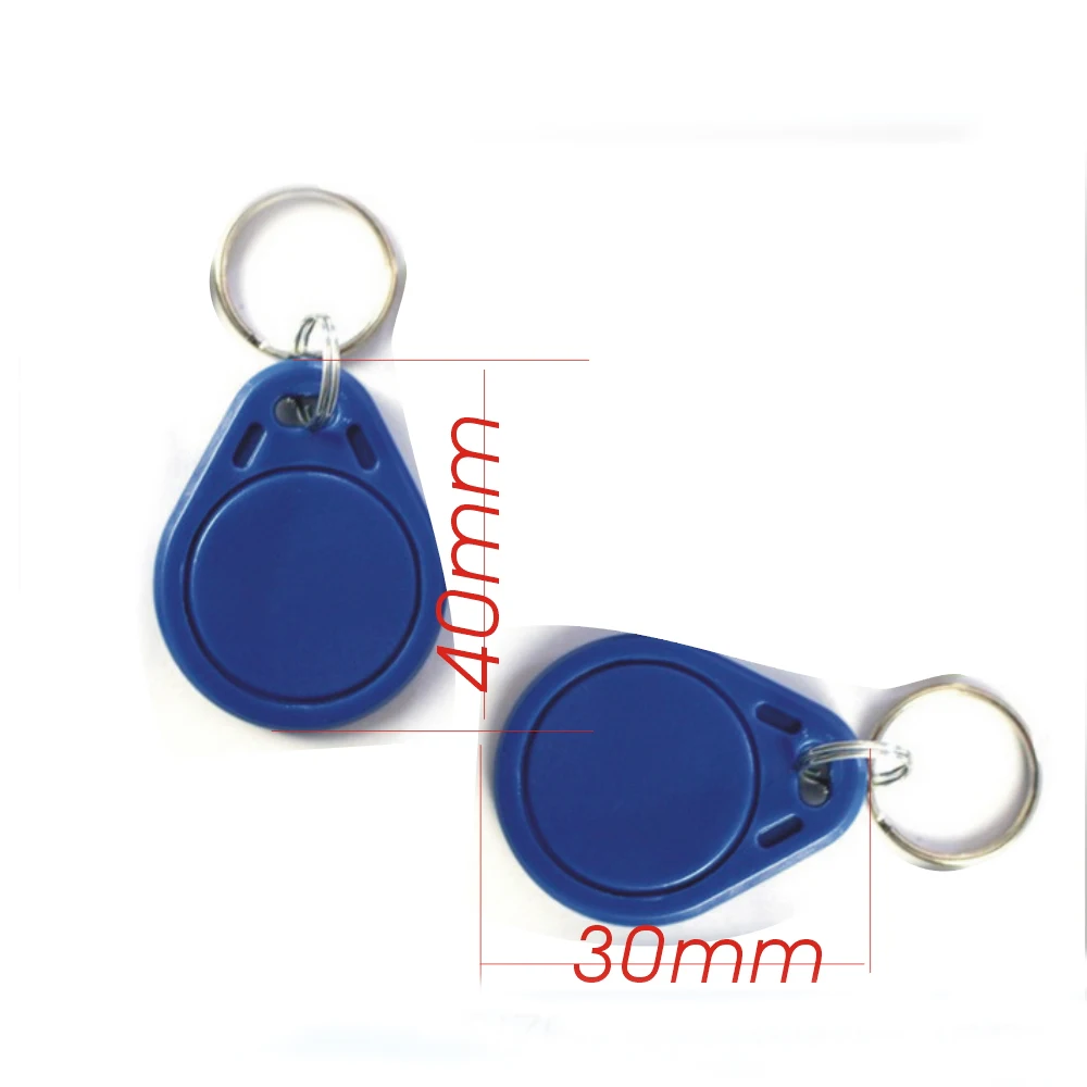 10 шт./лот RFID брелоки для гостиничных ключей 125 кГц перезаписываемый брелок и