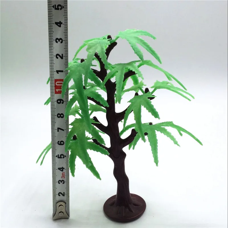 Искусственные цветы трава в европейском стиле кленовый лист пластиковые