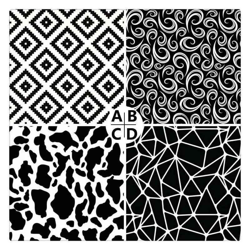 Геометрический напольный коврик Противоскользящий для зоны Домашний