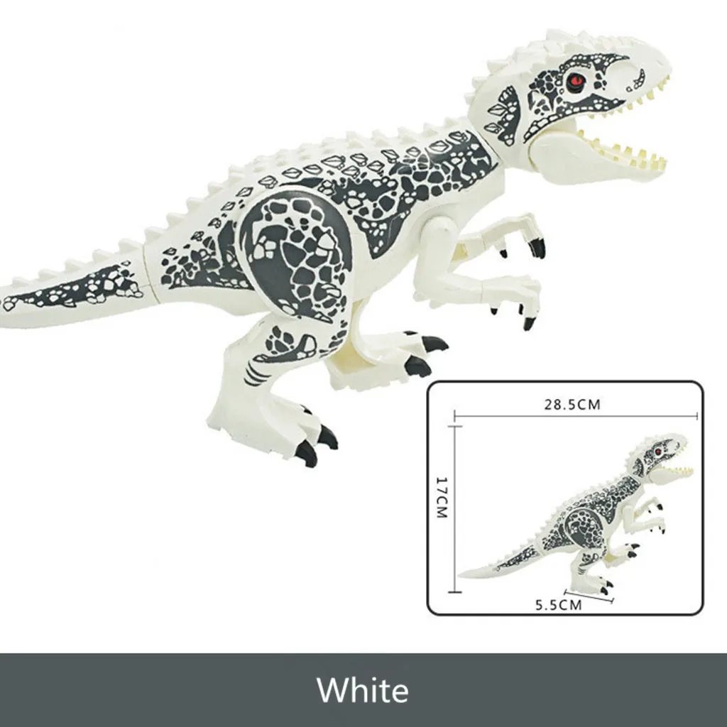 Big Size Legoings Jurassic Dinosaurs The Latest Building Blocks Set Kids Toys Irregular Shape DIY Dinos Model Figures Gift T524 |