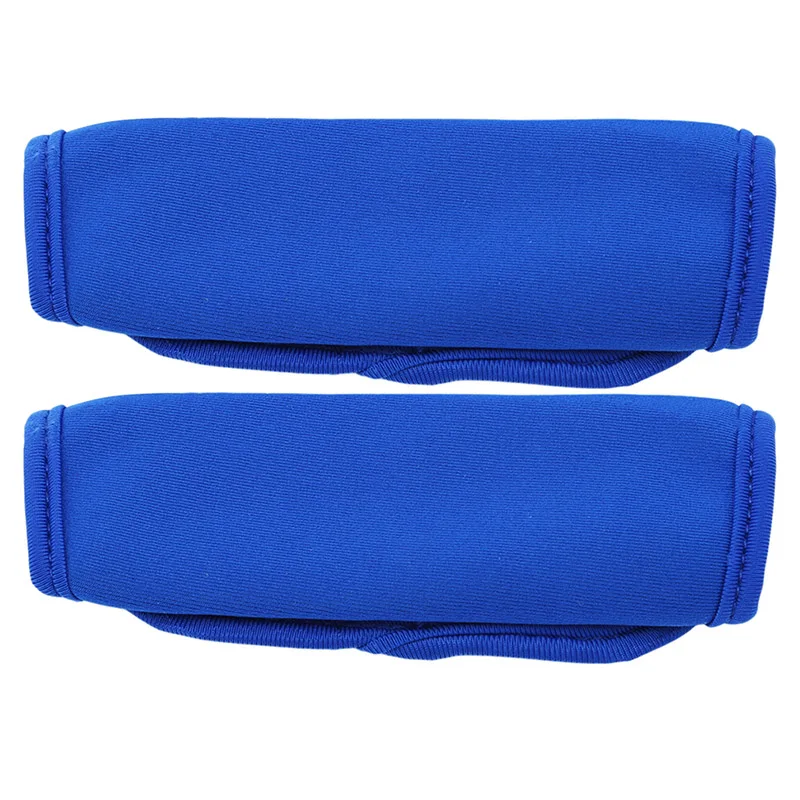 blue Стиль, детская ручка для коляски, нейлоновая коляска, подлокотник, защитный чехол, 1 пара, универсальная коляска, руль, чехол Beschermhoe - Цвет: blue