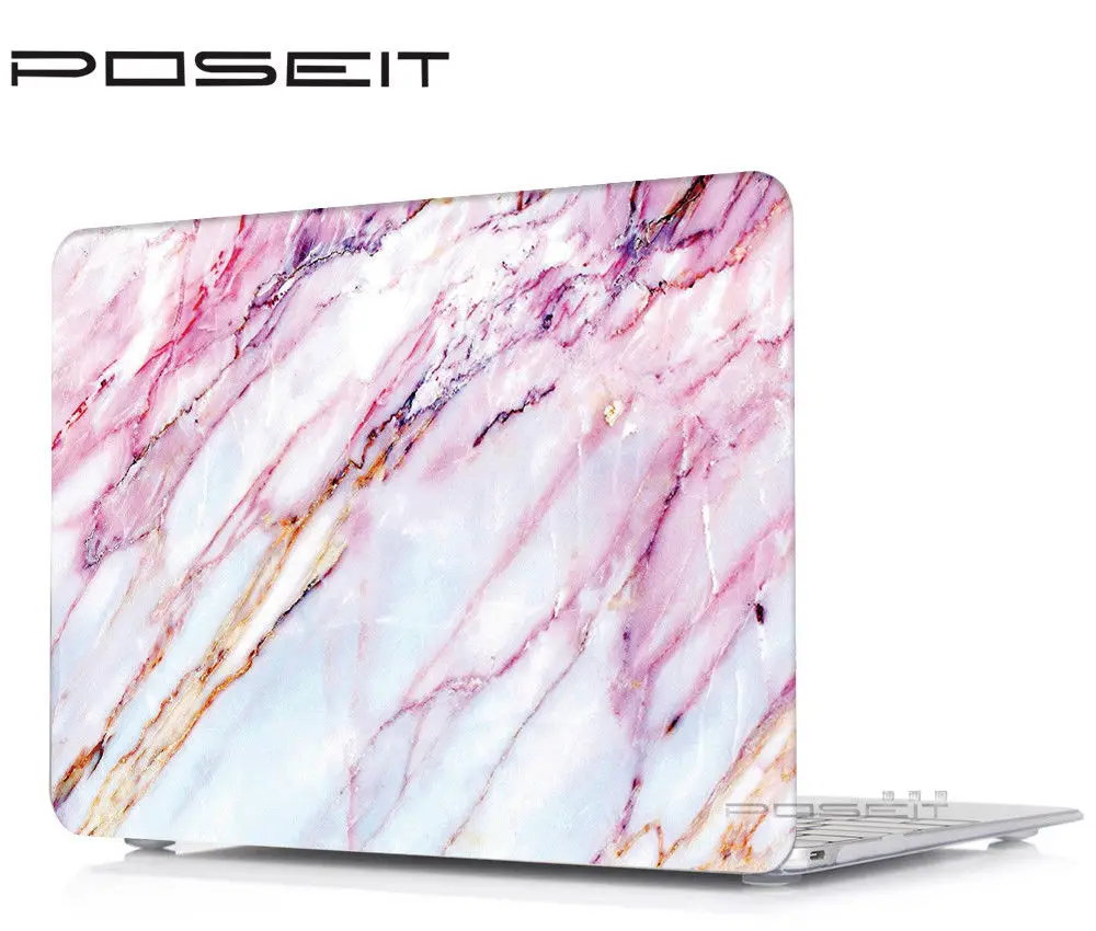 Мраморный пластиковый жесткий чехол защитный для клавиатуры ноутбука Apple Macbook Pro